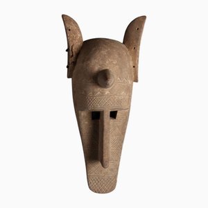 Afrikanische Hyänenmaske aus Holz