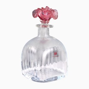 Vintage Italian Bottle by Carlo Moretti, 1980s