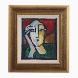 Florentine Artist, Echoes of the Atelier XII, 1980s-90s, Acrylic on Canvas, Framed