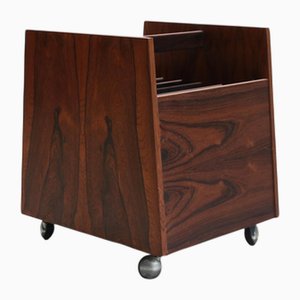 Carrello in palissandro di Rolf Hesland per Bruskbo, anni '60