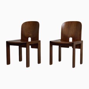 Vintage 121 Chairs by Afra & Tobia Scarpa for Cassina, 1965, Set of 2