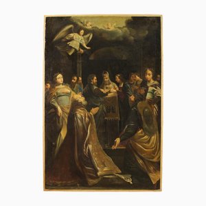 Italian Artist, Marriage of the Virgin, 1770, Oil on Canvas