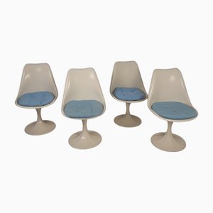 Space Age Tulip Dining Chairs, 1970s, Set of 4