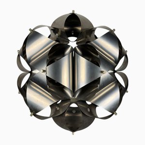 Aluminum Table Lamp, 1970s