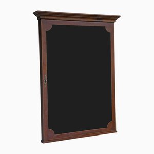 Antique Inlaid Mahogany Wall Cabinet, 1900