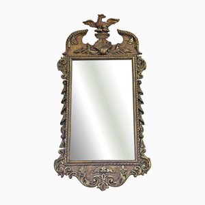 Antique Gilt Overmantle Wall Mirror, 19th Century