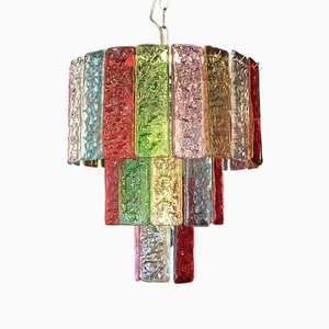 Vintage Art Deco Kronleuchter aus Muranoglas, 1956
