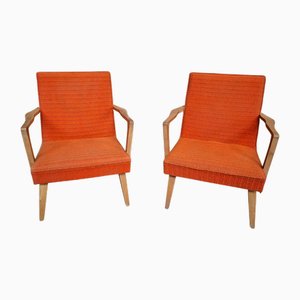 Vintage Armchairs, 1950s, Set of 2