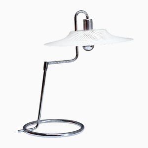 Grande Lampe de Bureau en Métal par Börge Lindau & Bo Lindekrantz pour Zero, Sweden, 1970s