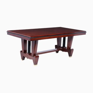 French Art Deco Dining Table by Jules Leleu, 1930s