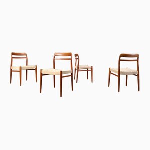 Sedie modello 145 vintage di Alf Aarseth, anni '60, set di 4