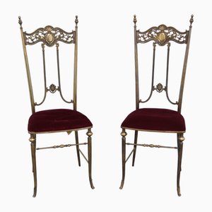 Sedie Mid-Century nello stile di Pier Luigi Colli, anni '50, set di 2