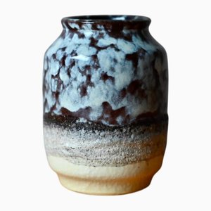 Vaso piccolo vintage in ceramica smaltata di VEB Haldensleben, anni '70