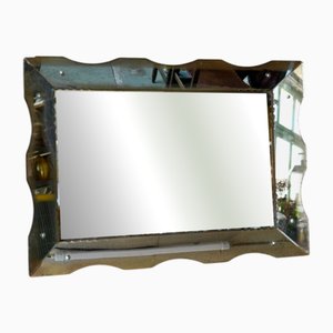 Large Patinated Venetian Mirror