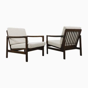 Poltrone Mid-Century moderne di Zenon Bączyk, anni '60, set di 2