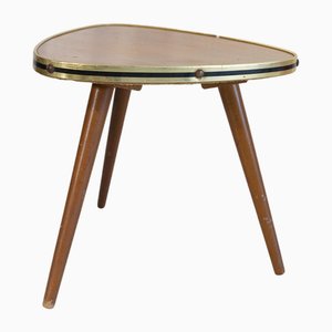 Mesa Maceta de tres patas de madera y formica, años 50