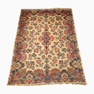 Tappeto Kerman fatto a mano in cotone