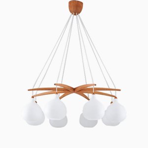 Lampadario Mid-Century moderno di Luxus, Svezia, anni '50
