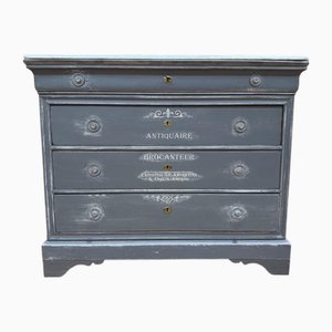 Louis Philippe Chest of Drawers in Patinated Wood