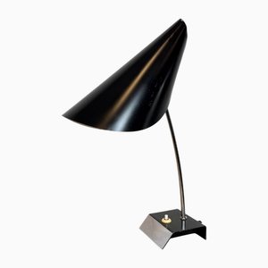 Lampe de Bureau Vintage Noire par Josef Hurka pour Napako, 1960s