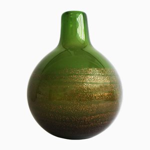 Vase Vintage en Verre par Frantisek Vizner pour Skrdlovice Glassworks, 1970s