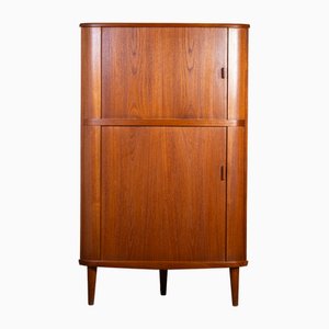 Meuble d'Angle en Teck par Arne Hovmand-Olsen pour Skovmand & Andersen, 1960s