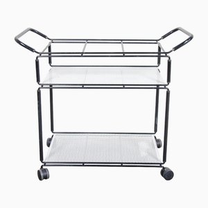 Vintage Serving Trolley by Tjerk Reijenga for Pilastro, 1980s