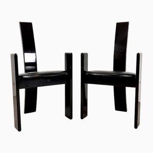 Golem Stühle von Vico Magistretti für Poggi, 1970er, 2er Set