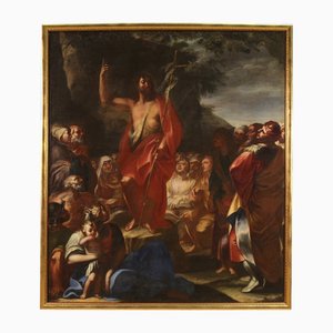 Italian Artist, Sermon of St. John the Baptist, 1620, Oil on Canvas
