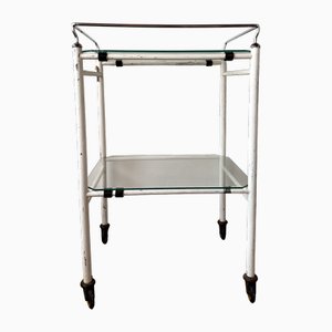 Carrito de dentista médico vintage, años 40