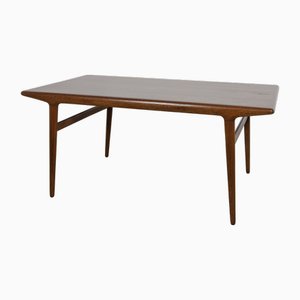 Tavolo da pranzo Mid-Century moderno in teak di Johannes Andersen per Uldum Mobelfabrik, anni '60