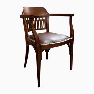 Nr. 714 Armchair attributed to Otto Wagner and Gustav Siegel for J &J Kohn, Early 1900s