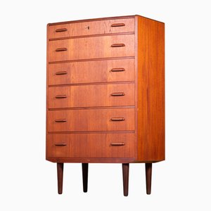 Danish Teak Chest of Drawers from Ølholm Møbelfabrik, 1960s