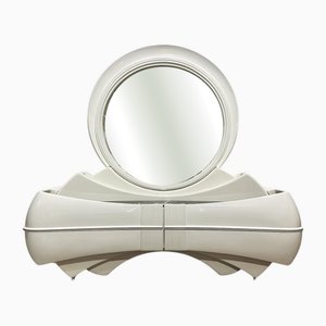 Beleuchtetes Space Age Sideboard von DBM Industria Mobili, Italien, 1970er