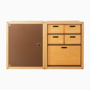 Vintage Chest of Drawers from Flötotto, 1970s, Set of 2