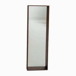 Campo Minimalist Wall Mirror in Walnut by Filipe & Viricel