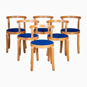 Model 8000 Series Stackable Chairs by Thygesen & Sørensen for Magnus Olesen, 1980s, Set of 6