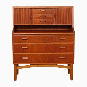 Vintage Danish Teak Secretary