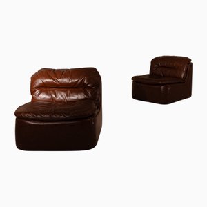 Plus 144 Modular Sofa by Friedrich Hill for Walter Knoll, Germany, 1970s, Set of 2