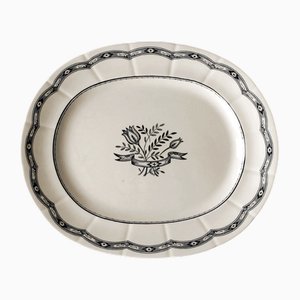 Sörmland Serving Platter from Gustavsberg, Sweden, 1930s