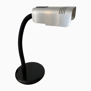 Lampada da tavolo in plastica e alluminio di Gino Sarfatti per Targetti Sankey, anni '70