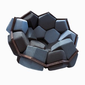 Quartz Armchair by CTRL ZAK & Davide Barzaghi for Biosofa