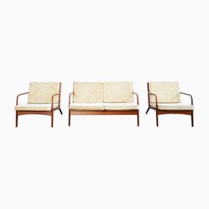 Mid-Century Model 2315-C Lounge Set by Adrian Pearsall for Craft Associates, 1960s, Set of 3