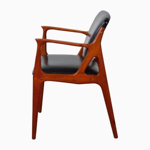 Sedia Mid-Century in teak di Arne Vodder per Vamø, Danimarca, anni '60