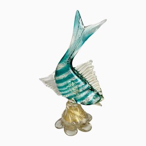 Murano Glass Fish Sculpture, 1960s