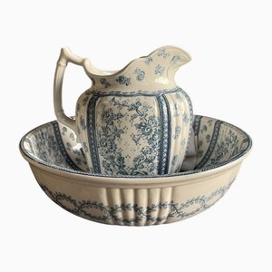 Etruria Toilette Wilton von Wedgwood, England, 1891-1910, 2er Set