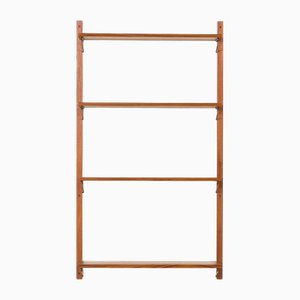 Mid-Century Danish Teak Shelves, 1960s, Set of 4