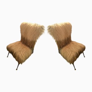 Tibetan Armchairs, 1970s, Set of 2