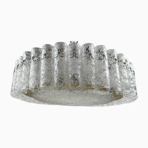 Grand Plafonnier Mid-Century de Doria Leuchten, Allemagne, 1970s