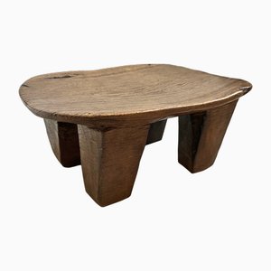 Sgabello Lobi vintage in legno, anni '70